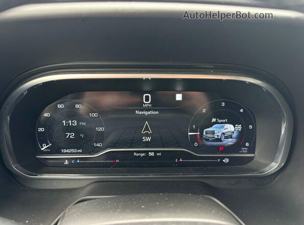1GKS2GKD2PR217104 2023 GMC YUKON Black Widok komory silnika