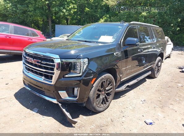 1GKS2GKD9MR319737 2021 GMC YUKON Black Przód lewy