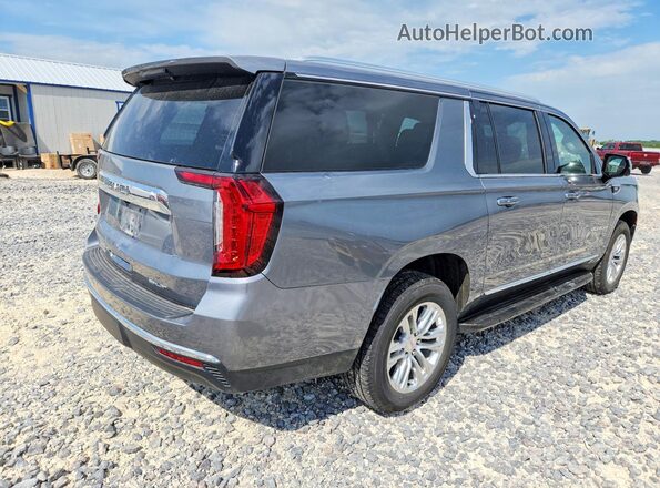 1GKS2GKDXMR467671 2021 GMC YUKON Серый Задняя правая четверть