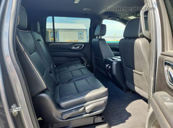 1GKS2GKDXMR467671 2021 GMC YUKON Серый Вид задних сидений