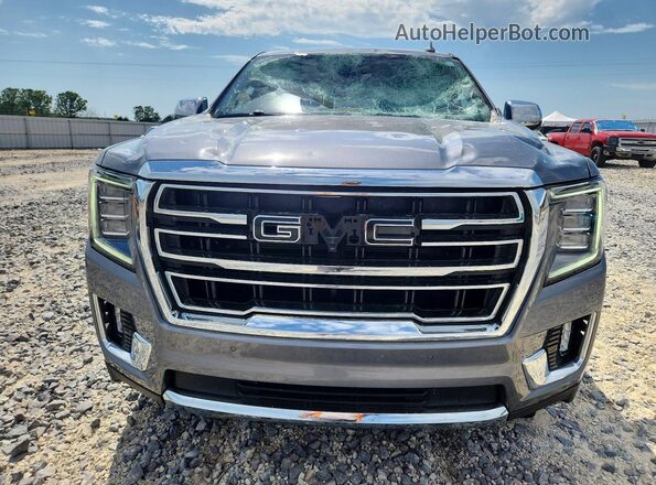 1GKS2GKDXMR467671 2021 GMC YUKON Серый Вид спереди