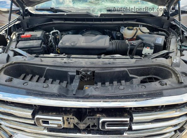 1GKS2GKDXMR467671 2021 GMC YUKON Серый Вид задней части салона