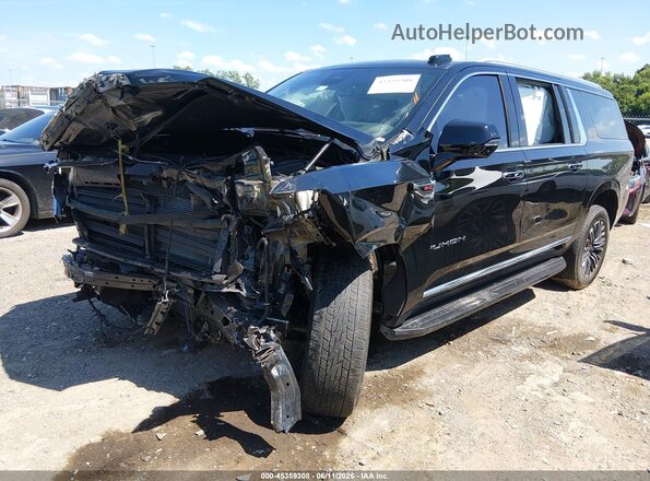 1GKS2GRD6SR236687 2025 GMC YUKON Черный Передняя левая четверть