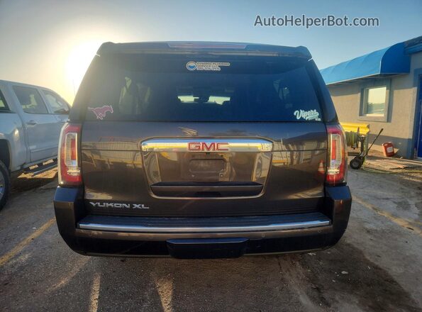 1GKS2HKJ2JR154430 2018 GMC YUKON Gray უკანა ხედი