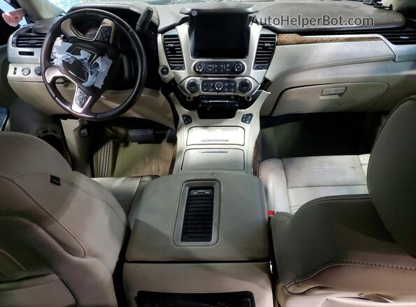 1GKS2HKJ5GR146976 2016 GMC YUKON Черный Вид панели приборов