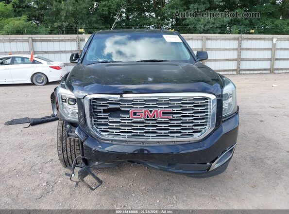 1GKS2HKJ7JR160420 2018 GMC YUKON Black Սարքավորումների վահանակի տեսք
