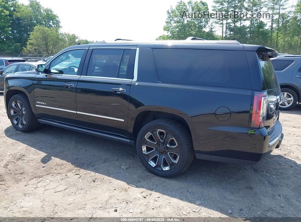 1GKS2HKJ7JR352341 2018 GMC YUKON Черный Задняя левая четверть