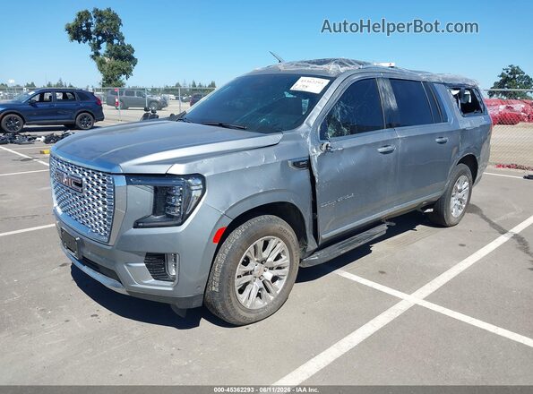 1GKS2JKL1RR217005 2024 GMC YUKON Silver Առջևի ձախ երեք քառորդ տեսարան