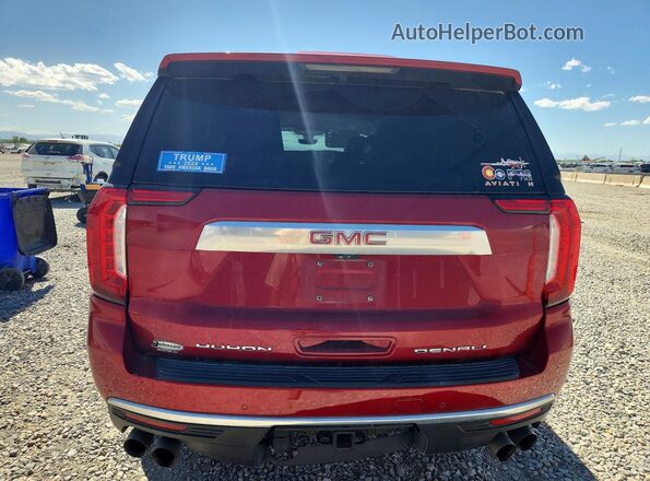 1GKS2JKL7MR199294 2021 GMC YUKON Red უკანა ხედი