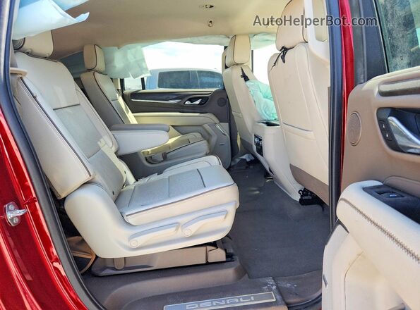 1GKS2JKL7MR199294 2021 GMC YUKON Red უკანა სალონის ხედი