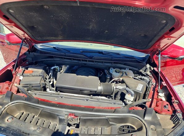 1GKS2JKL7MR199294 2021 GMC YUKON Red ძრავის განყოფილების ხედი