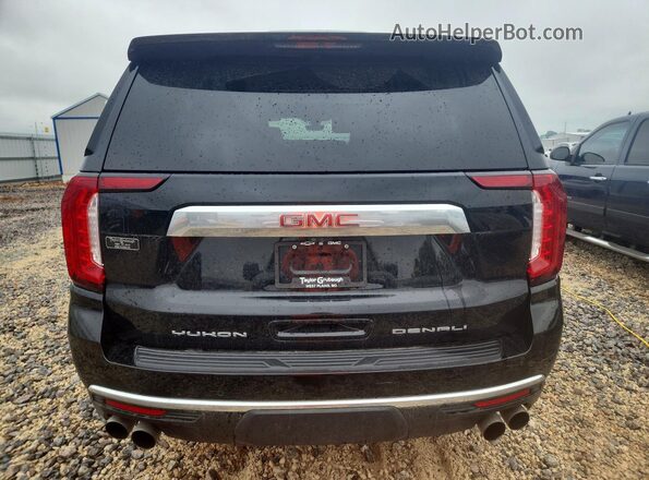 1GKS2JKL9MR233901 2021 GMC YUKON Черный Вид сзади