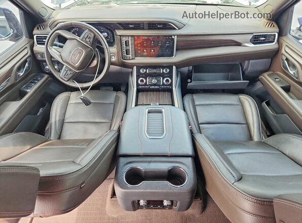 1GKS2JKT6PR335581 2023 GMC YUKON Charcoal Widok deski rozdzielczej
