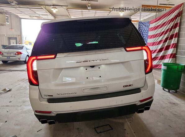 1GKS2JRL1SR285445 2025 GMC YUKON White Հետևի տեսք