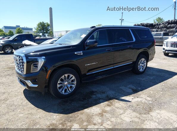1GKS2JRL7SR345714 2025 GMC YUKON Черный Передняя левая четверть