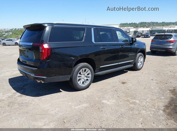 1GKS2JRL7SR345714 2025 GMC YUKON Черный Задняя правая четверть