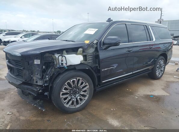 1GKS2KKL8PR406091 2023 GMC YUKON Black Առջևի ձախ երեք քառորդ տեսարան