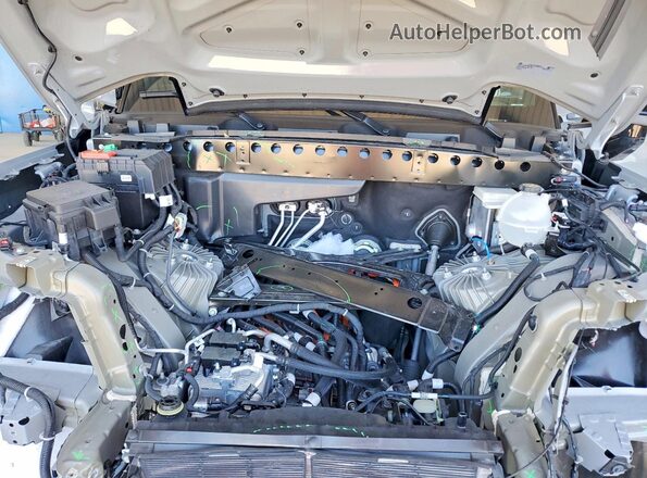 1GKT0RDC2SU116645 2025 GMC HUMMER Gray ძრავის განყოფილების ხედი