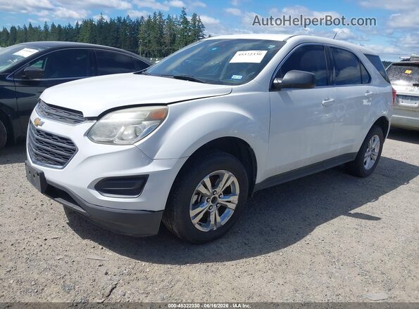 1GNALBEK1GZ103409 2016 CHEVROLET EQUINOX White Przód lewy