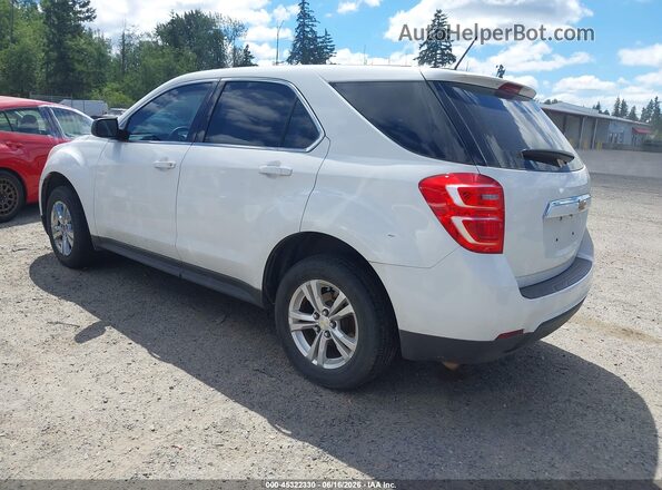 1GNALBEK1GZ103409 2016 CHEVROLET EQUINOX White Tył lewy