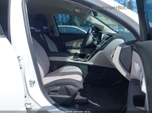 1GNALBEK1GZ103409 2016 CHEVROLET EQUINOX White Widok wnętrza z przodu