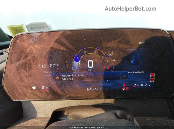 1GNEREKS5RJ217159 2024 CHEVROLET TRAVERSE Silver Rear seats view