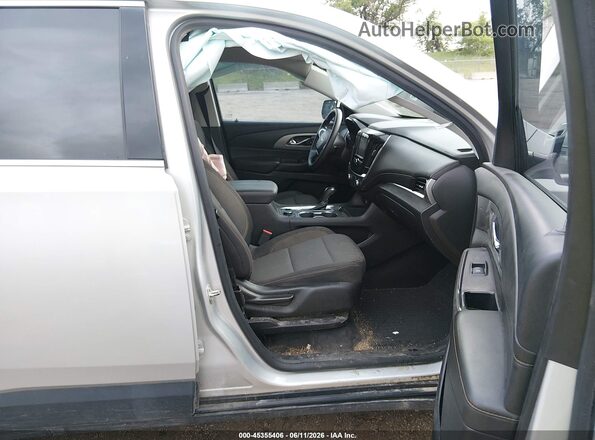 1GNERFKW0KJ149657 2019 CHEVROLET TRAVERSE Silver Սալոնի դիմացի տեսք