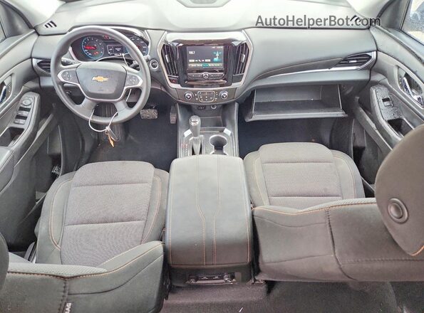 1GNERFKW2JJ214488 2018 CHEVROLET TRAVERSE White Vista del salpicadero