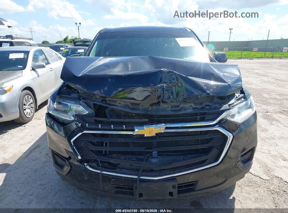 1GNERFKW2MJ225608 2021 CHEVROLET TRAVERSE Black Սալոնի հետևի տեսք