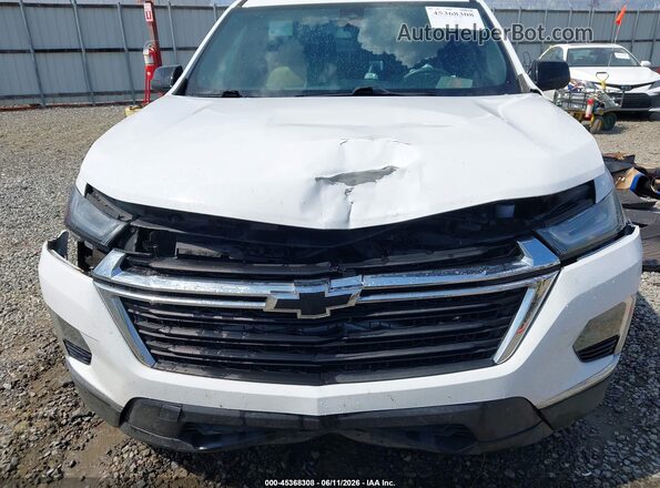1GNERFKW8NJ101070 2022 CHEVROLET TRAVERSE White Դիմացի տեսք