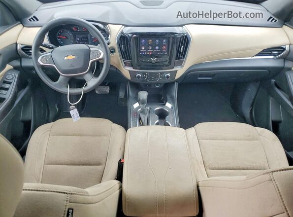 1GNERFKW8PJ329511 2023 CHEVROLET TRAVERSE White Dashboard view