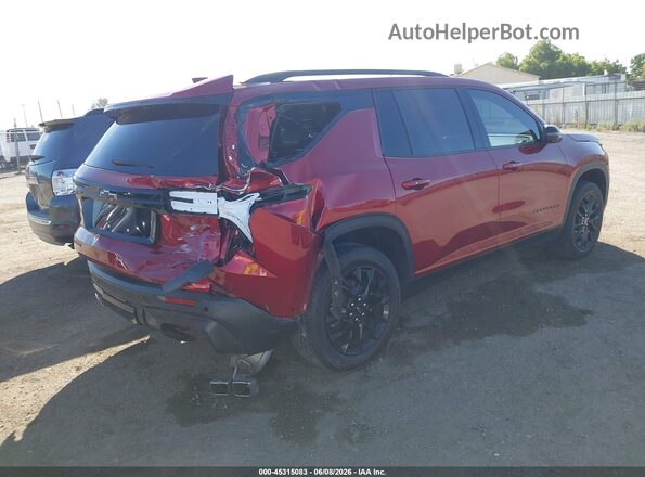 1GNERGKS3RJ140867 2024 CHEVROLET TRAVERSE Red Հետևի աջ