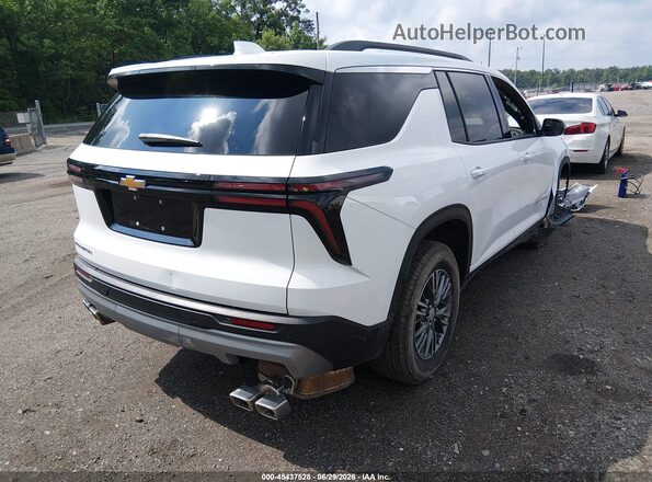 1GNERGKS8TJ156196 2026 CHEVROLET TRAVERSE White Задня права чверть