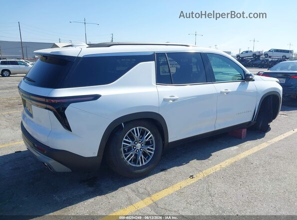 1GNERGKS9TJ100669 2026 CHEVROLET TRAVERSE White Հետևի աջ