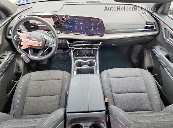1GNERGKSXTJ109932 2026 CHEVROLET TRAVERSE Black Dashboard view