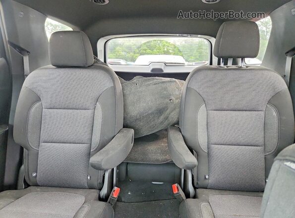 1GNERGKW0NJ155100 2022 CHEVROLET TRAVERSE Silver Vista de los asientos traseros