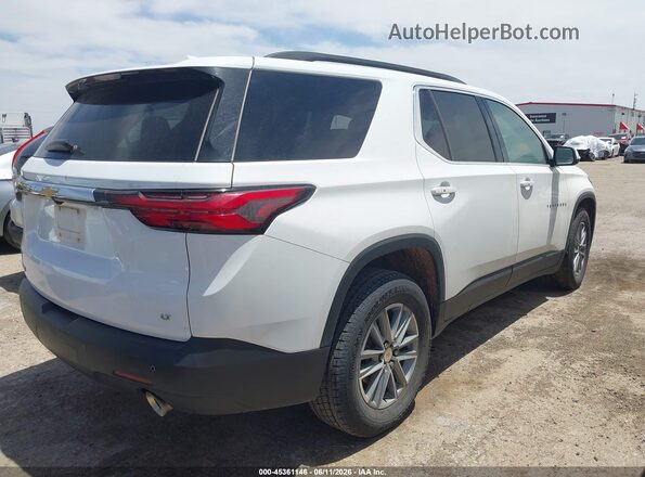 1GNERGKW0PJ120818 2023 CHEVROLET TRAVERSE White Trasero derecho