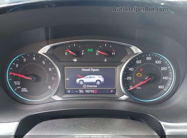 1GNERGKW1PJ108256 2023 CHEVROLET TRAVERSE Red უკანა სავარძლების ხედი