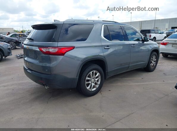1GNERGKW2JJ112582 2018 CHEVROLET TRAVERSE Gray Trasero derecho