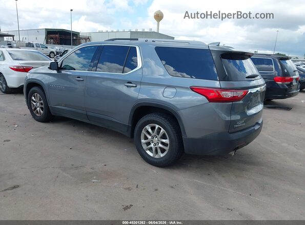 1GNERGKW2JJ112582 2018 CHEVROLET TRAVERSE Gray Trasero izquierdo