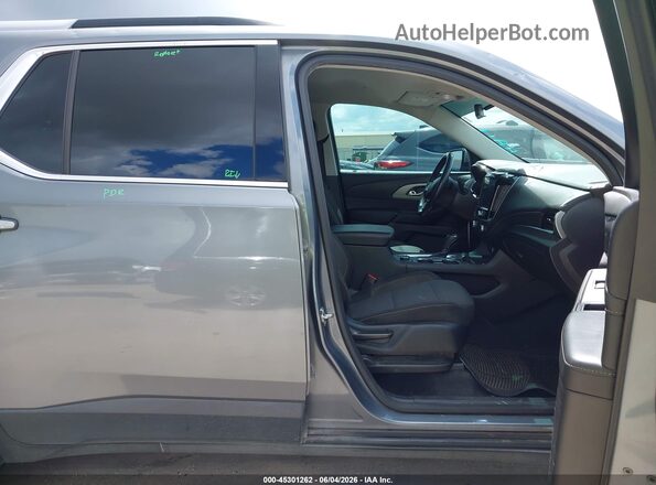 1GNERGKW2JJ112582 2018 CHEVROLET TRAVERSE Gray Vista interior delantera
