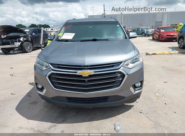 1GNERGKW2JJ112582 2018 CHEVROLET TRAVERSE Gray Vista del cuadro de instrumentos