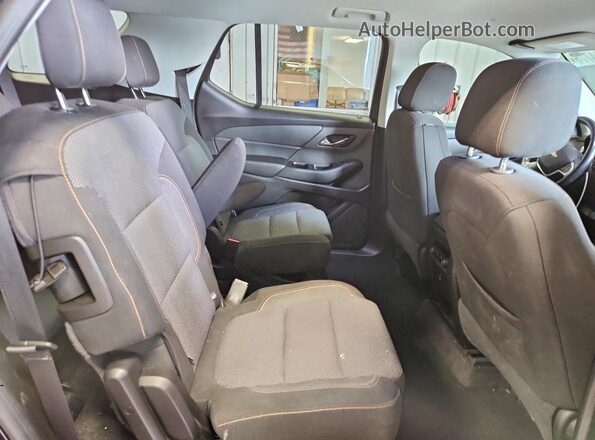 1GNERGKW2JJ123579 2018 CHEVROLET TRAVERSE Black უკანა სალონის ხედი