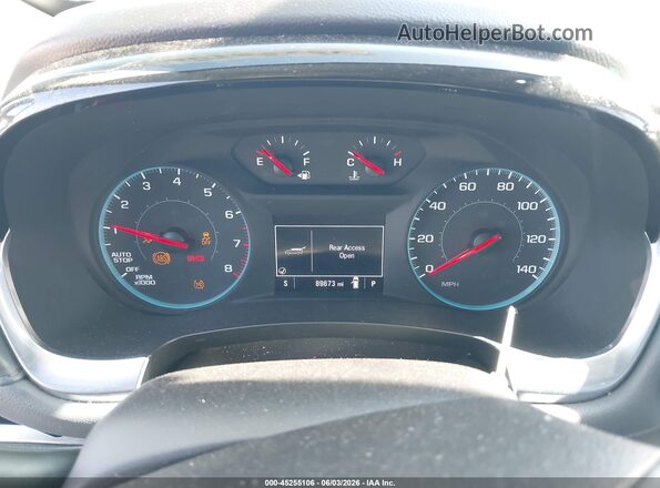 1GNERGKW2KJ161010 2019 CHEVROLET TRAVERSE Black Հետևի նստատեղերի տեսք