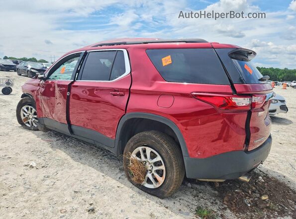 1GNERGKW2LJ150039 2020 CHEVROLET TRAVERSE Burgundy Հետևի ձախ
