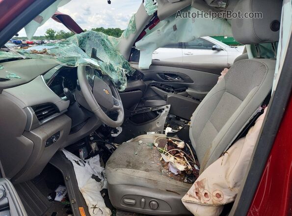 1GNERGKW2LJ150039 2020 CHEVROLET TRAVERSE Burgundy Սալոնի դիմացի տեսք