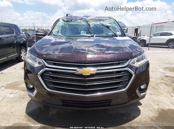 1GNERGKW2LJ285571 2020 CHEVROLET TRAVERSE Maroon Առջևի վահանակի տեսք