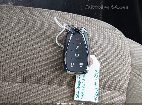 1GNERGKW2NJ133003 2022 CHEVROLET TRAVERSE Blue Вид панелі приладів