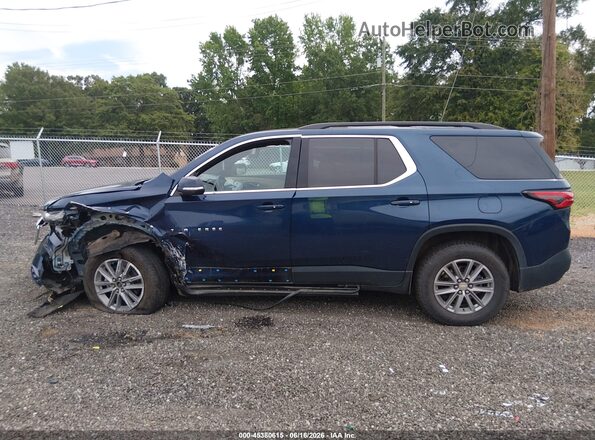 1GNERGKW2NJ133003 2022 CHEVROLET TRAVERSE Blue Панорамний вид салону 360°