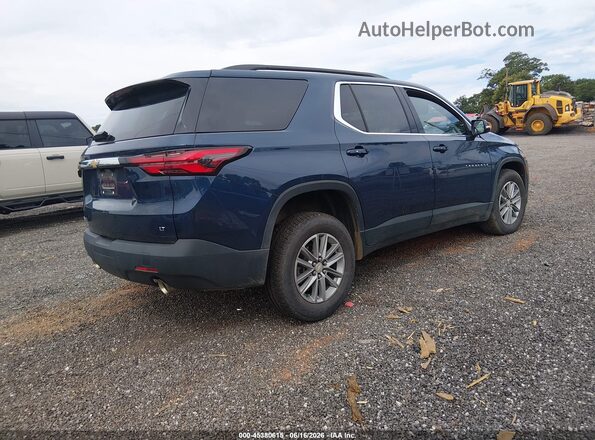 1GNERGKW2NJ133003 2022 CHEVROLET TRAVERSE Blue Задня права чверть